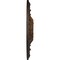 Ekena Millwork Tristan Ceiling Medallion (Fits Canopies up to 6 1/4"), Hand-Painted Rust, 32 3/8"OD x 3 1/2"P CM32TNRUS - alternate 2